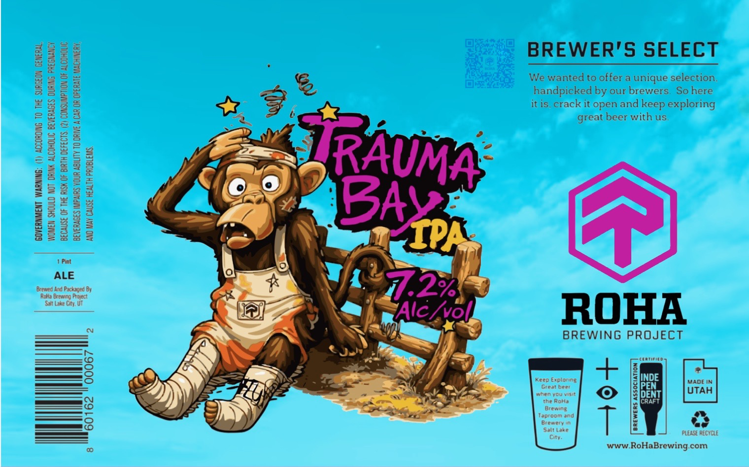 Trauma Bay NZ IPA artwork